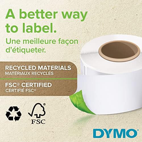 White poly industrial labels for printers — photo 4