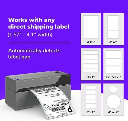 Commercial grade USB thermal shipping printer — photo 4