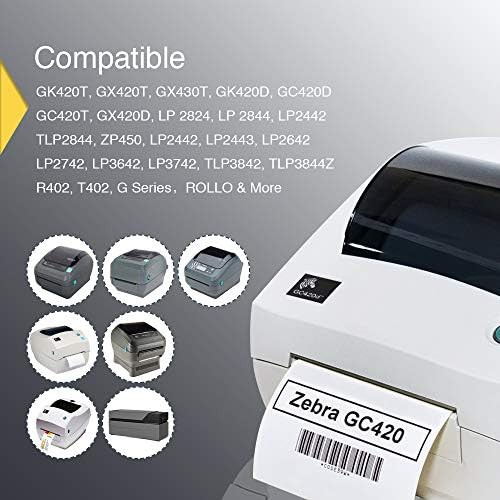 Large 4 by 6.5 inch thermal labels — photo 3