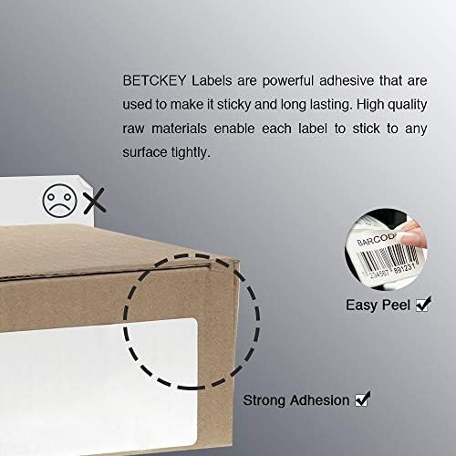 Large 4 by 6.5 inch thermal labels — photo 4