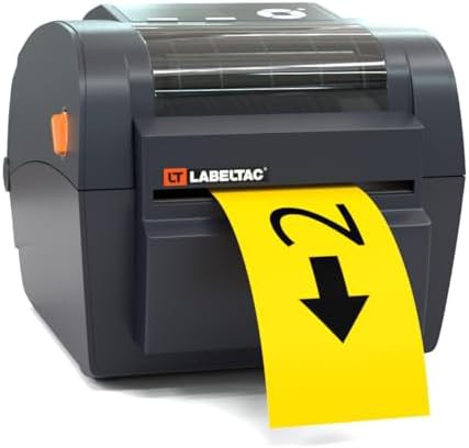 Industrial thermal transfer label printer machine