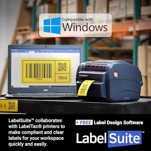 Industrial thermal transfer label printer machine — photo 5