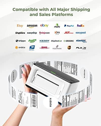 RealWriter Bluetooth and USB Shipping Label Printer — photo 3