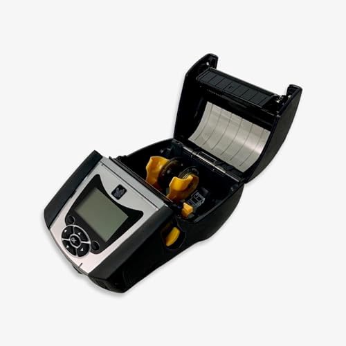 Mobile barcode printer with belt clip — photo 4