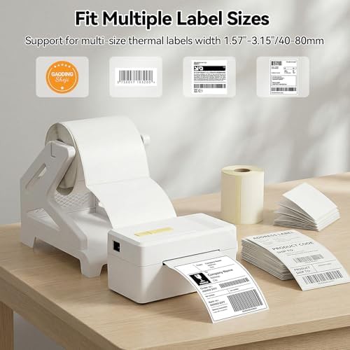 Portable bluetooth thermal shipping label printer — photo 3