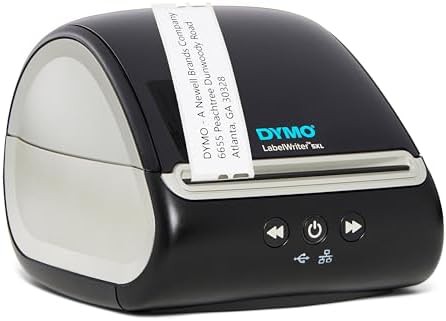 Extra wide printer for ecommerce shipping