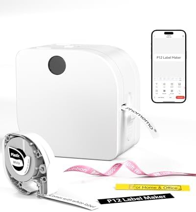 Mini portable bluetooth thermal label printer