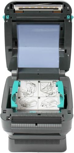 Black ethernet thermal shipping label printer — photo 3