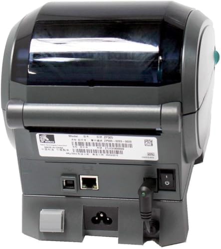 Black ethernet thermal shipping label printer — photo 4