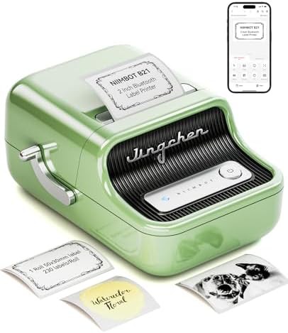 Green thermal label printer for small business