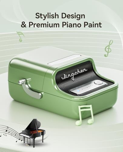 Green thermal label printer for small business — photo 4