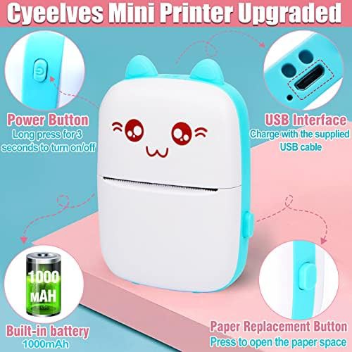 Portable travel sticker printer for labels and notes — photo 4