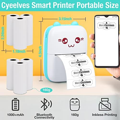 Portable travel sticker printer for labels and notes — photo 5