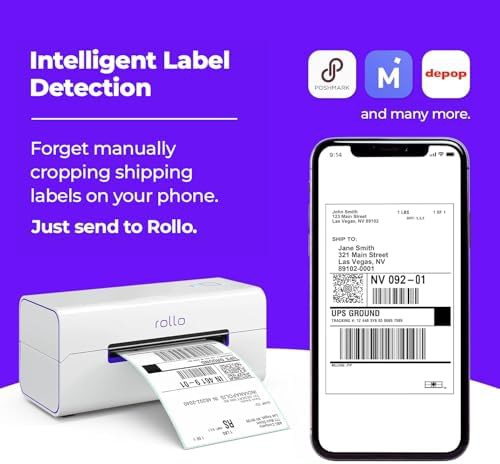 Wireless Wi-Fi thermal shipping label printer — photo 4