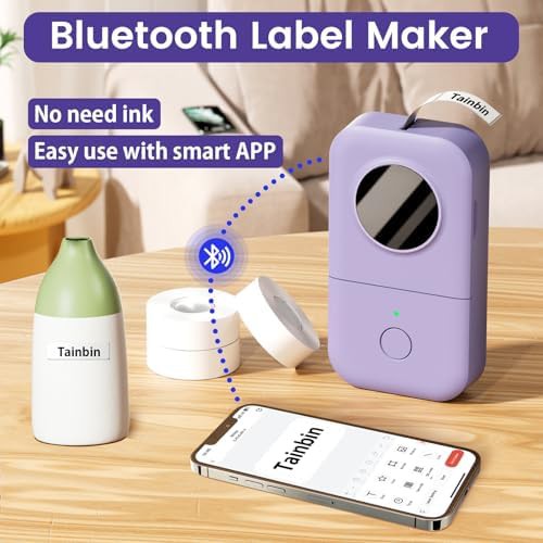 Portable mini bluetooth thermal label maker — photo 3