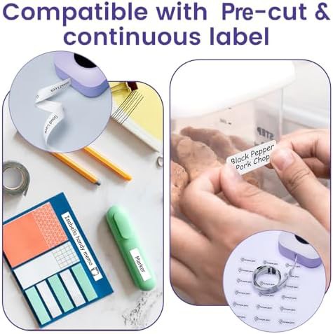 Portable mini bluetooth thermal label maker — photo 4