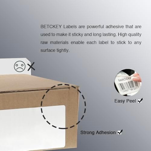 Medium 4 by 3 inch thermal labels — photo 4