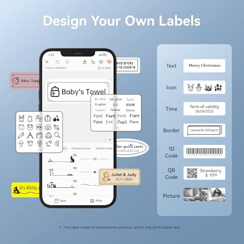Barcode compatible wireless label printer — photo 3