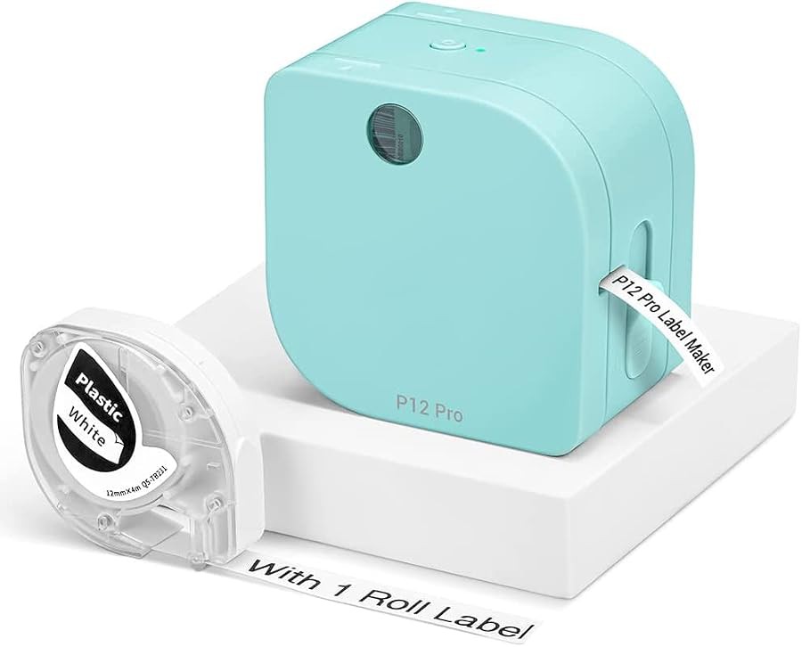 Mini portable organization label maker
