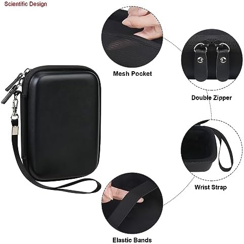 Black carrying case for mini sticker printer — photo 4