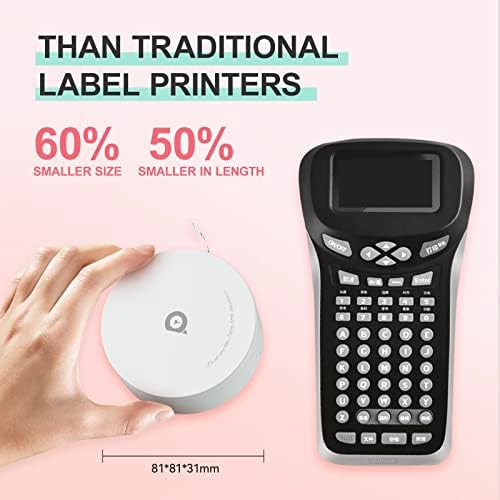 Green handheld mini bluetooth label printer — photo 5