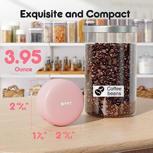 Pink portable handheld label maker for phone — photo 4