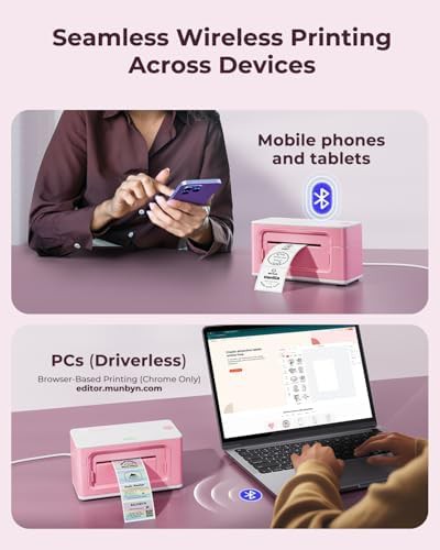High resolution wireless thermal shipping printer — photo 3