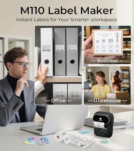 Portable bluetooth barcode label printer — photo 3