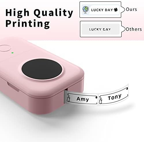 Pink handheld labeler for iOS devices — photo 3