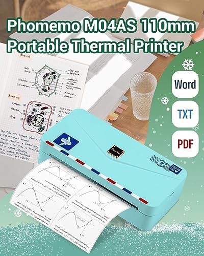Green pocket thermal sticker and photo printer — photo 3