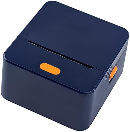 Mini blue inkless thermal label printer