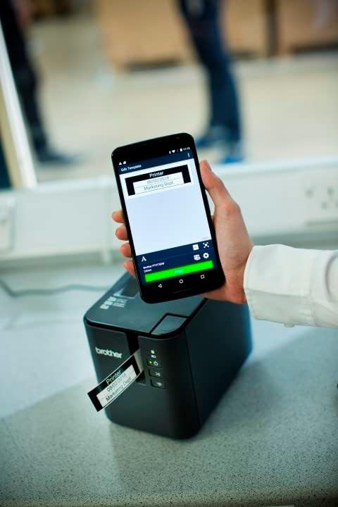 Industrial desktop label printer with wifi — photo 5