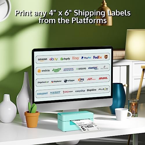 High speed USB thermal shipping label printer — photo 3