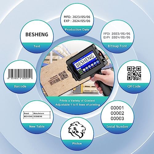 Handheld inkjet coder with touch screen — photo 3