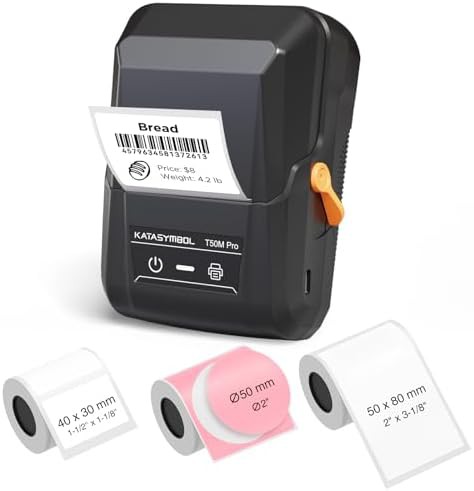 Professional bluetooth printer with tape set