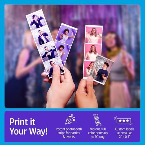 Pink panorama instant color photo printer — photo 4