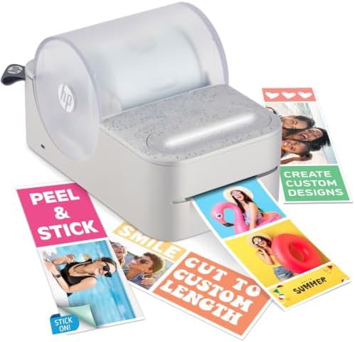 Instant color label and photo printer