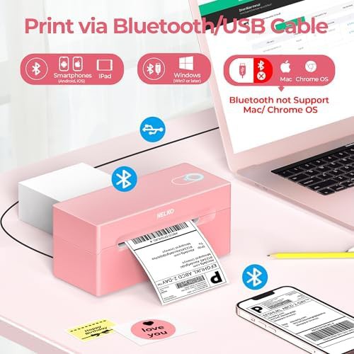 Bluetooth thermal shipping label printer — photo 3