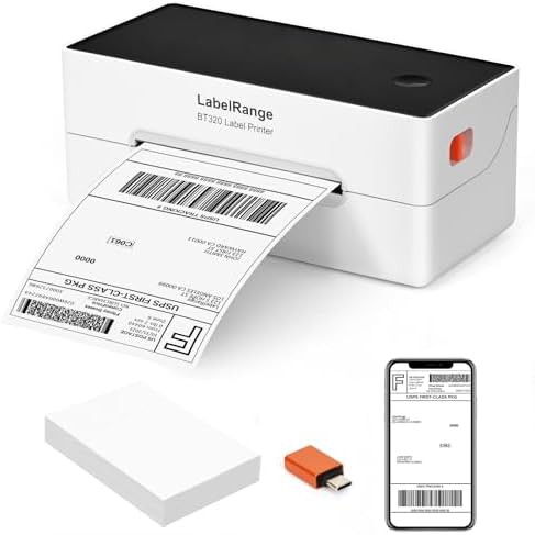 High speed ecommerce thermal shipping printer