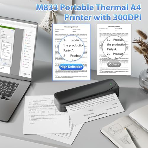 Portable inkless printer US letter — photo 4