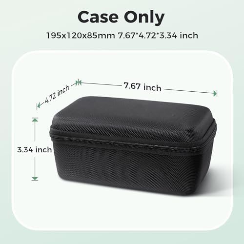 Black storage case for label maker — photo 4