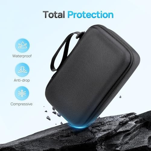 Black protective case for handheld labeler — photo 4