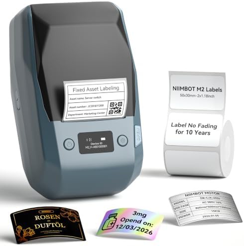 Waterproof thermal transfer office label maker