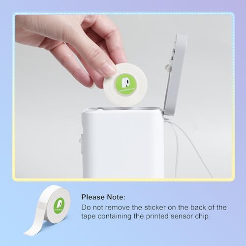 White laminated label tape three pack — photo 5