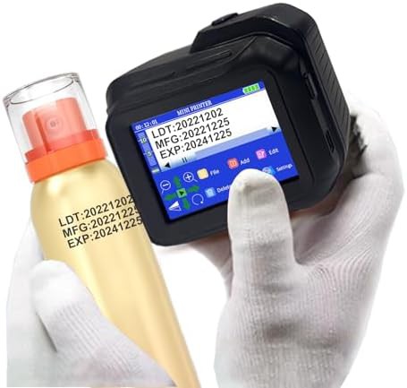 Handheld inkjet with 0.5 inch print height