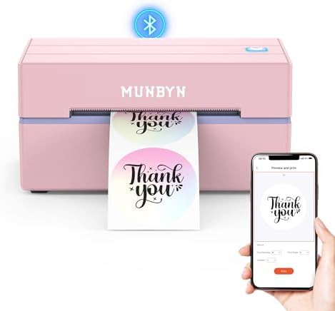Wireless Bluetooth Shipping Printer for iPhone