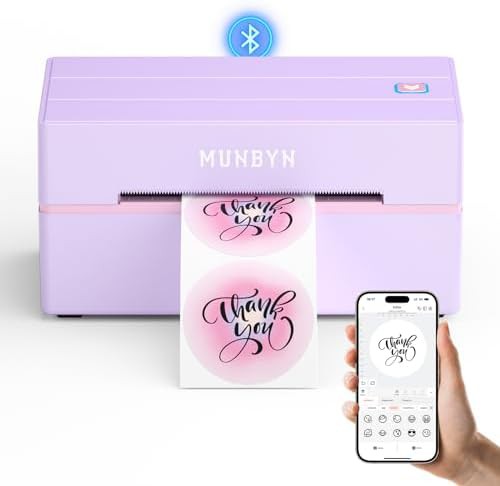 Inkless Bluetooth Label Printer for iPhone