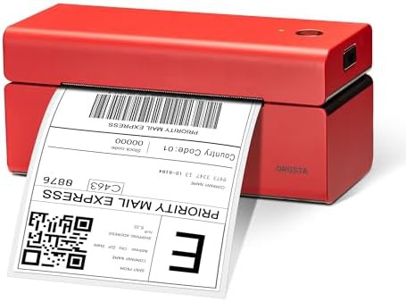 USB thermal shipping label printer for business