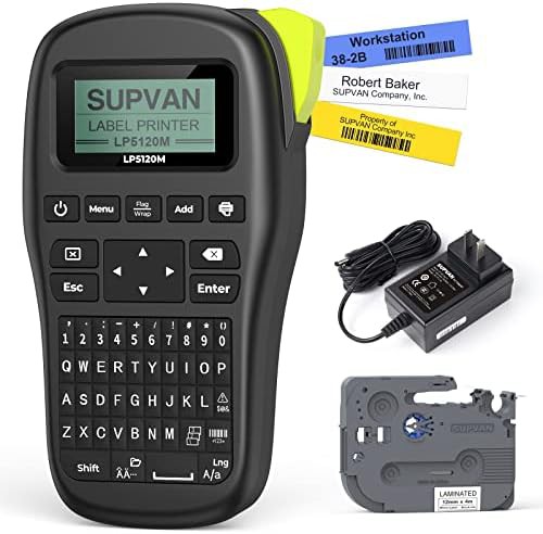 Keyboard thermal transfer label maker