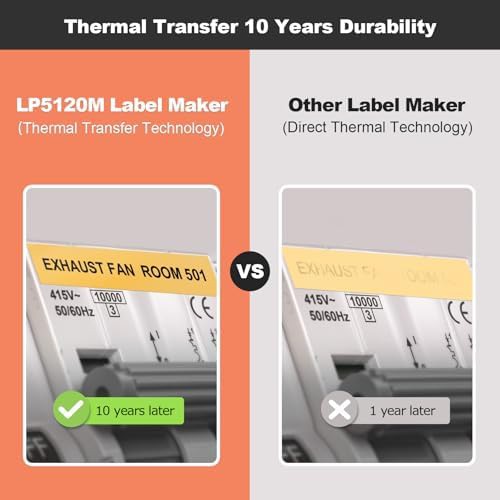 Keyboard thermal transfer label maker — photo 4